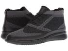 Cole Haan 2.zerogrand Stitchlite Chukka Water Resistant (black Heathered Knit/black/white) Men's Shoes