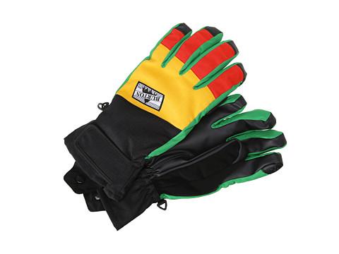 Burton Approach Under Glove (rasta) Snowboard Gloves | LookMazing