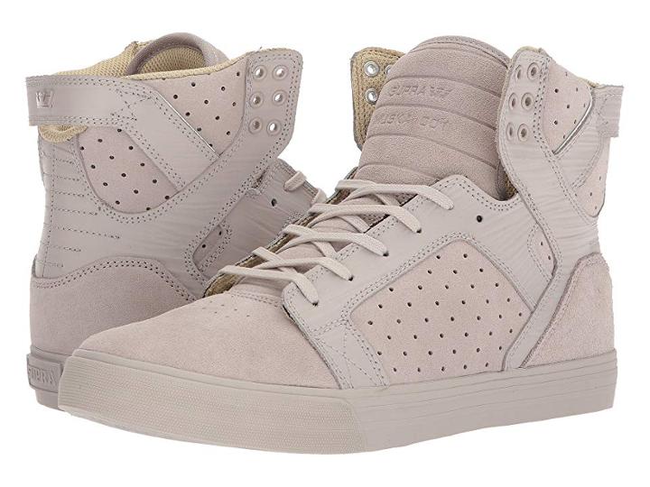 Supra Skytop (silver Cloud) Men's Skate Shoes
