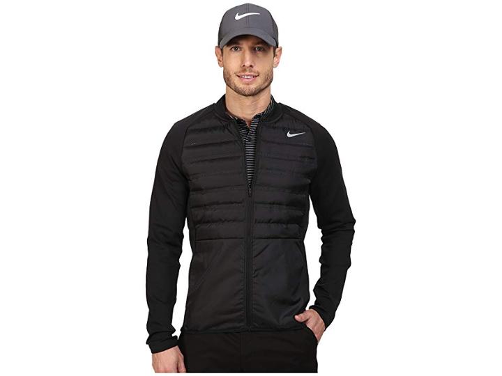 Nike Golf Hyperadapt Jacket (black/black/black/reflective Silver) Men's Coat
