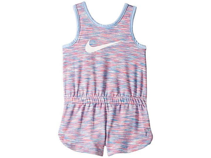 Nike Kids Dri-fittm Sport Essentials Romper (toddler) (aluminum) Girl's Jumpsuit & Rompers One Piece