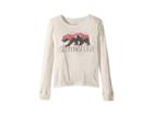 Billabong Kids Mountain Cali Bear Tee (little Kids/big Kids) (white Cap) Girl's Clothing