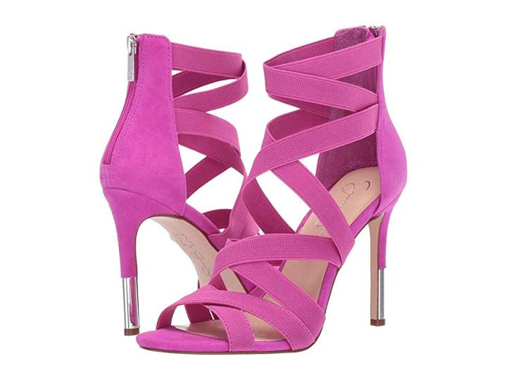 Jessica Simpson Jyra 2 (hot Shot Pin Elastic Gore/lux Kid Suede) Women's Shoes