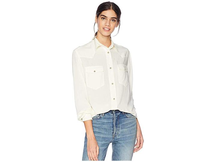 Frye Addie Western Top (tofu) Women's Clothing
