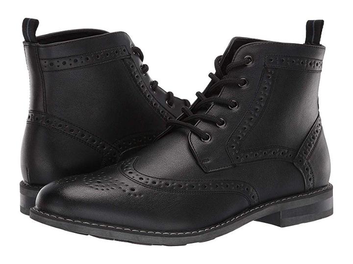 Nunn Bush Parker Wing Tip Chukka Boot (black) Men's Shoes