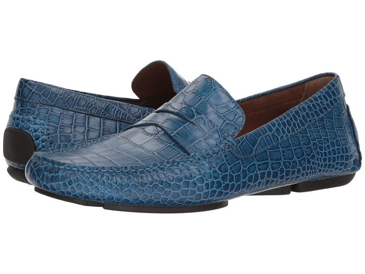 Donald J Pliner Vinco5 (blue) Men's Shoes