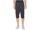 Nike Dry Fleece Long Training Short (black Heather/black/anthracite/black) Men's Shorts