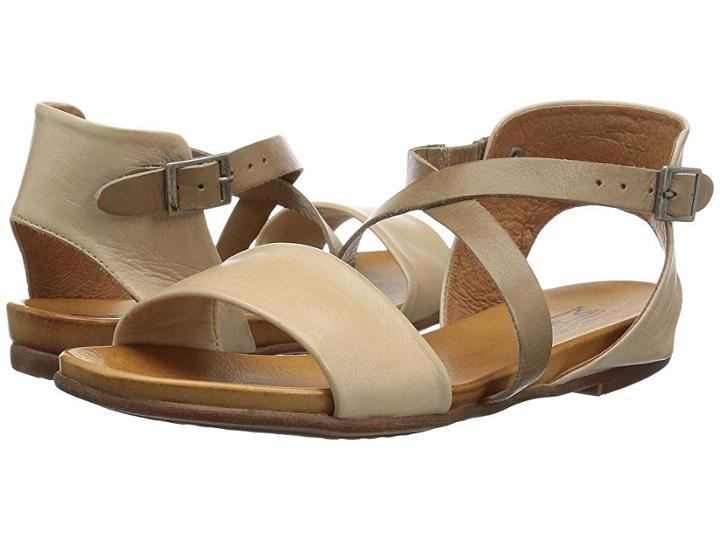 Miz Mooz Amanda (cream) Women's Sandals