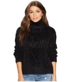 Amuse Society Cool Winds Sweater (black) Women's Sweater