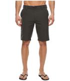 Volcom Snt Dry Cargo 21 (charcoal Heather) Men's Shorts