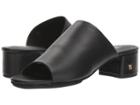 Yosi Samra Didi (black Nappa Leather) Women's Slide Shoes