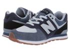 New Balance Kids Gc574v1 (big Kid) (pigment/black) Boys Shoes