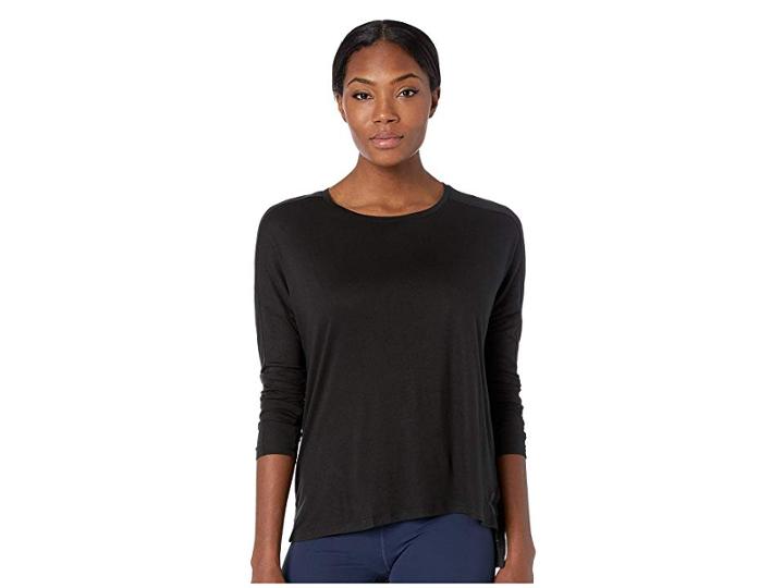 Reebok Training Supply Long Sleeve Tee (black 1) Women's T Shirt