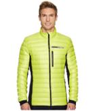 Adidas Outdoor Terrex Hybrid Down Jacket (semi Solar Yellow/black) Men's Coat
