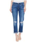 7 For All Mankind Josefina Jeans W/ Knee Holes In Bella Heritage 2 (bella Heritage 2) Women's Jeans