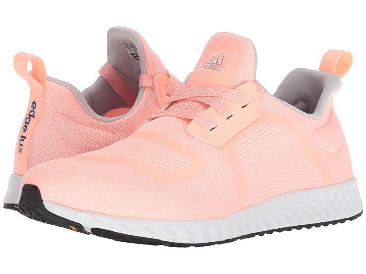 Adidas Running Edge Lux Clima (clear Orange/white/trace Royal) Women's Running Shoes