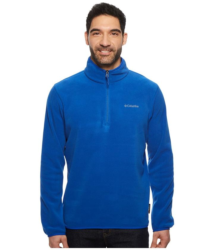 Columbia Ridge Repeattm Half Zip Fleece (azul) Men's Sweatshirt