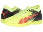 Puma Future 18.4 Tt (fizzy Yellow/red Blast/puma Black) Men's Soccer Shoes