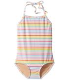 Toobydoo Rainbow Stripe One-piece Swimsuit (infant/toddler/little Kids/big Kids) (multi) Girl's Swimsuits One Piece