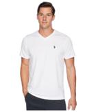 U.s. Polo Assn. Performance V-neck T-shirt (white) Men's T Shirt