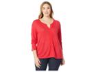 Sanctuary Plus Size Sienna Mix Top (cherrywine) Women's T Shirt