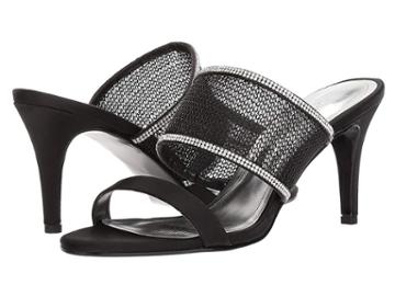 Caparros Maharishi (black/clear Mesh) Women's 1-2 Inch Heel Shoes