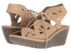 Fly London Yote828fly (cream Colmar) Women's Shoes