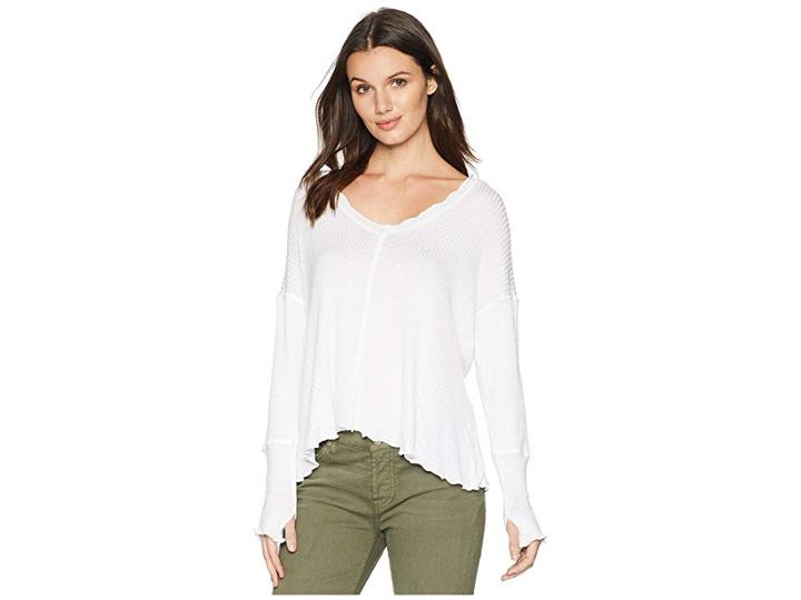 Lucy Love Comfort Zone Top (white) Women's Clothing