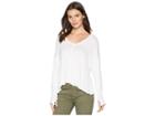 Lucy Love Comfort Zone Top (white) Women's Clothing