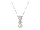 Majorica Exquisite 12mm Round Pearl Pendant (white) Necklace