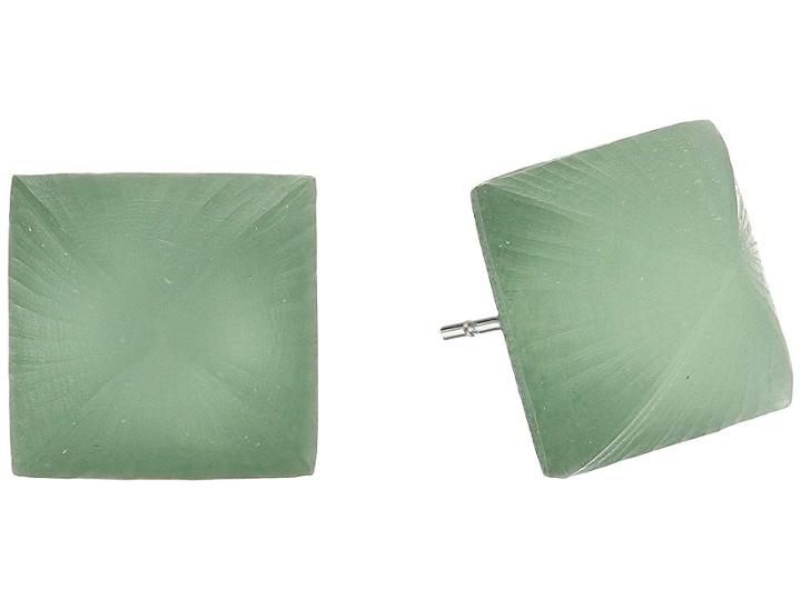 Alexis Bittar Small Pyramid Post (rosemary) Earring