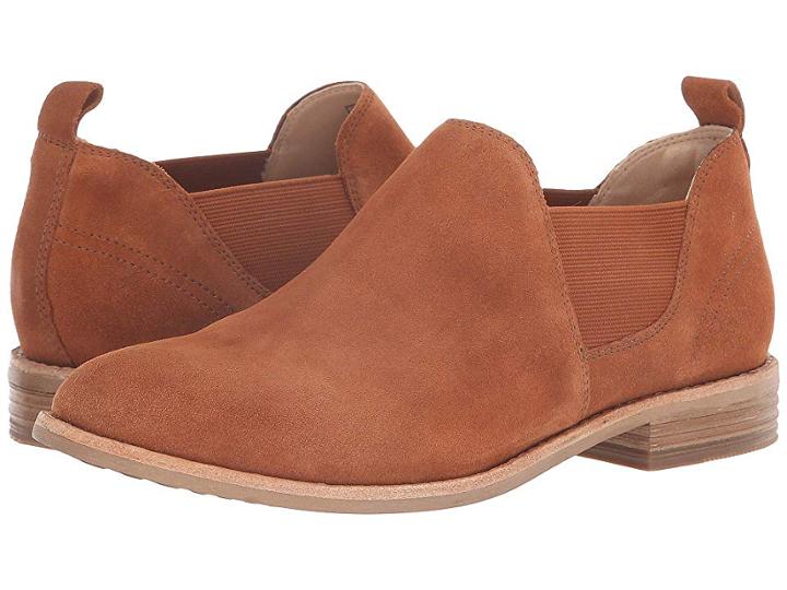 Clarks Edenvale Page (dark Tan Suede) Women's  Shoes