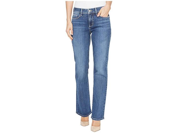 Nydj Barbara Bootcut W/ Short Inseam In Heyburn Wash (heyburn Wash) Women's Jeans