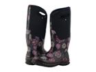 Bogs Classic Tall Winter Floral (dark Blue Multi) Women's Boots