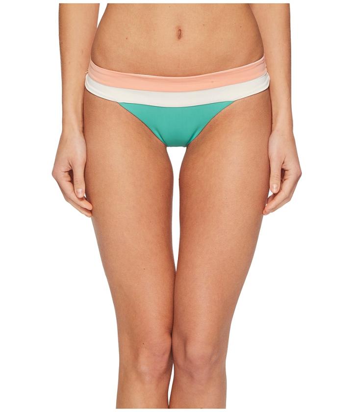 L*space Color Block Veronica Bottom (spearmint) Women's Swimwear