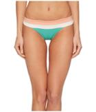 L*space Color Block Veronica Bottom (spearmint) Women's Swimwear