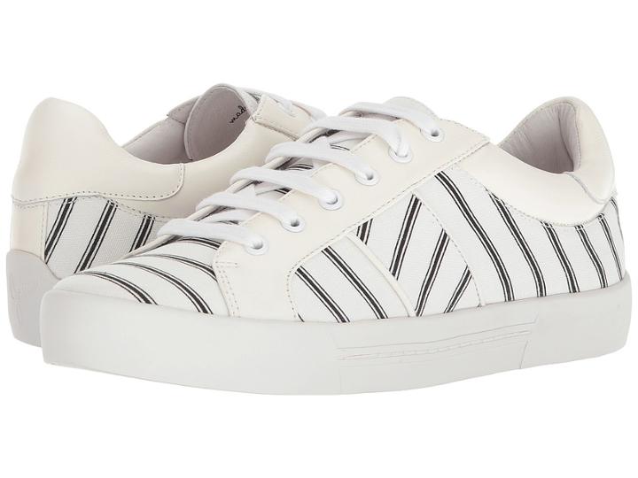 Joie Dakota (porcelain/caviar Cotton) Women's Lace Up Casual Shoes