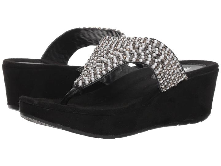 Volatile Affection (black) Women's Wedge Shoes
