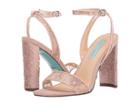 Blue By Betsey Johnson Kani (pale Nude) High Heels