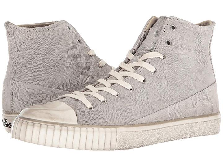 John Varvatos Mid Top (marble) Men's Lace Up Casual Shoes