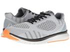 Reebok Print Run Smooth Ultk (cloud Grey/black/polar Blue/wild Orange) Men's Running Shoes