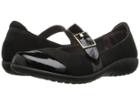 Naot Kihi (black Velvet Nubuck/black Patent Leather) Women's Shoes