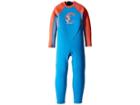 O'neill Kids Reactor Full Wetsuit (infant/toddler/little Kids) (brite Blue/dusty Blue/neon Red) Kid's Wetsuits One Piece