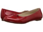 Elephantito Mimi Flat (toddler/little Kid/big Kid) (patent Red) Girls Shoes