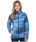 The North Face Thermoballtm Full Zip Jacket (patriot Blue Swirl Print (prior Season)) Women's Coat