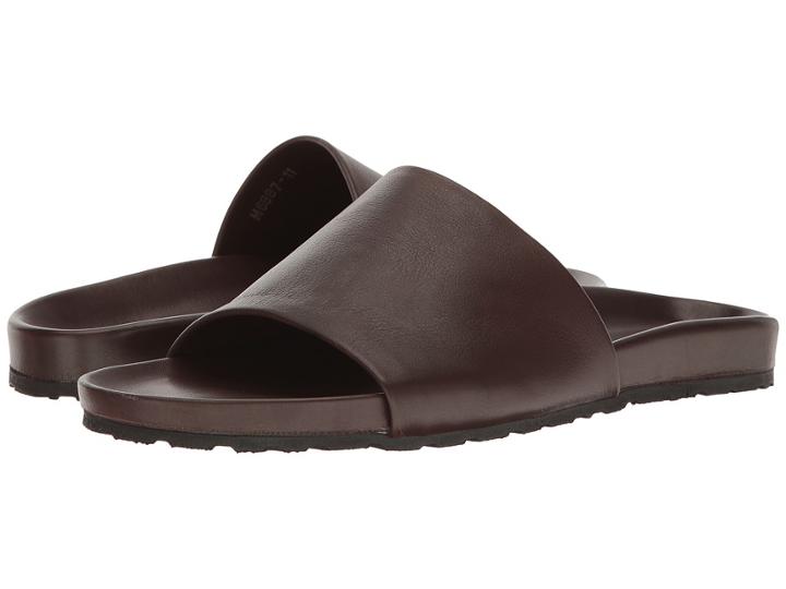 Massimo Matteo Comfort Slide (marrone) Men's Sandals