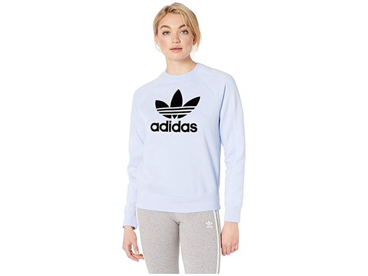 Adidas Originals Sweater (periwinkle/black) Women's Sweatshirt