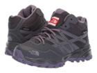 The North Face Kids Hedgehog Hiker Mid Waterproof (little Kid/big Kid) (periscope Grey/purple Sage) Girls Shoes