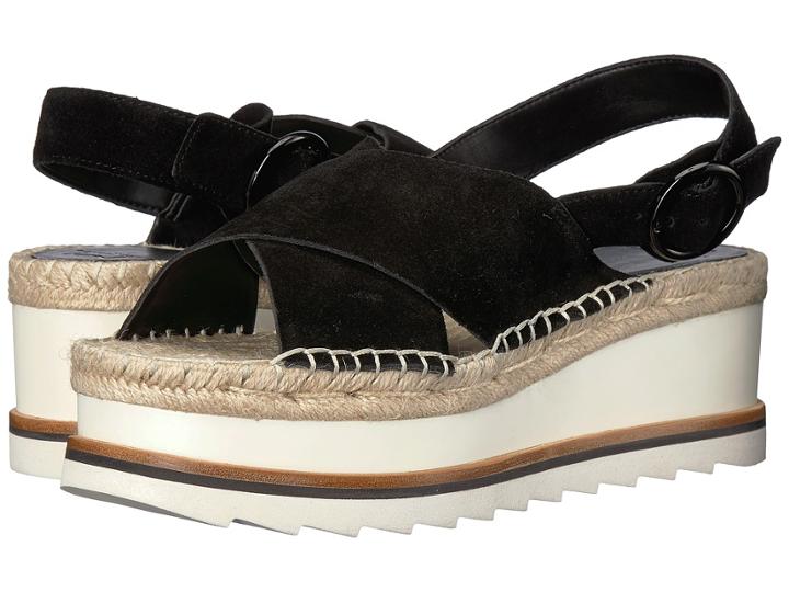 Marc Fisher Ltd Glenna (black Multi Suede) Women's Shoes