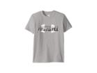 Under Armour Kids Football Overlay Short Sleeve Tee (big Kids) (true Gray Heather/graphite) Boy's T Shirt